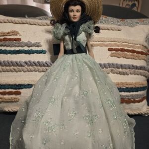 "Gone with the Wind" Scarlett O'Hara Vinyl Doll by The Franklin Mint